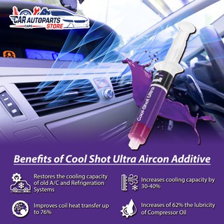 Aircon Enhancement Cool Shot ULTRA Additives for CAR