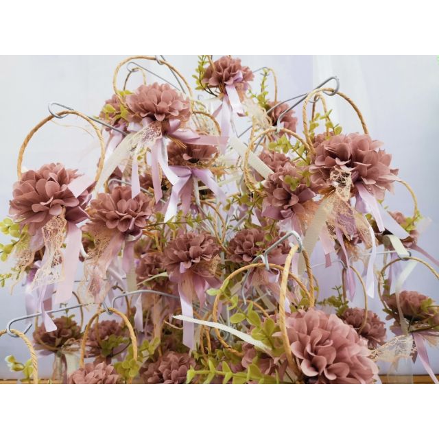 Shop Malaysia Garden Style Hanging Egg Flower Khawin Pelamine Flower Sculpture 50pcs Shopee Singapore