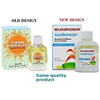 3 Pcs Sunrider SunBreeze Essential Oil 5ml / Balm #0