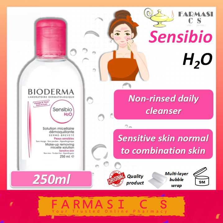 bioderma sensibio h2o micellar water 250ml