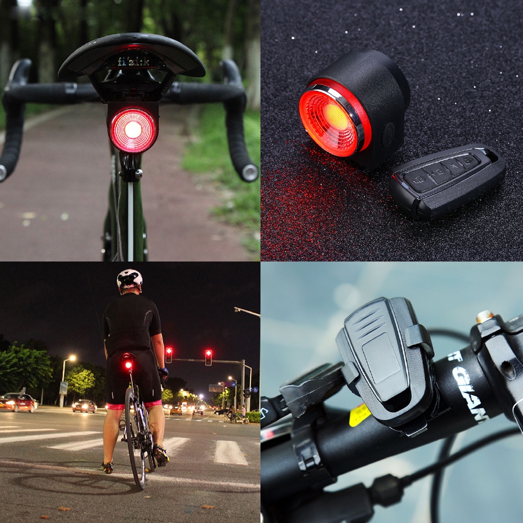 wireless charging bike lights