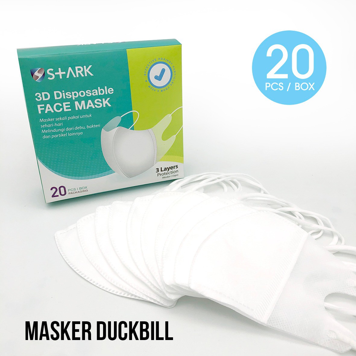 3d 3ply Adult Duckbill Mask Shopee Singapore