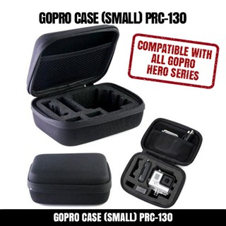 HARD SHELL TRAVEL ACCESSORIES STORAGE CASE (SMALL) GOPRO PRC-130 FOR GOPRO SJCAM ACTION SPORTS CAMERA