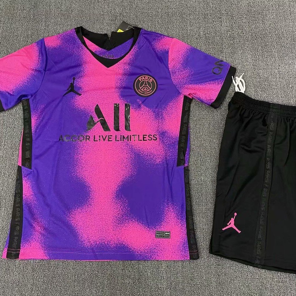 Ready Stock 21 22 Paris Saint Germain Short Sleeved Jersey No 7 Mbappe No 10 Neymar Football Uniform Team Uniform Sui Shopee Singapore