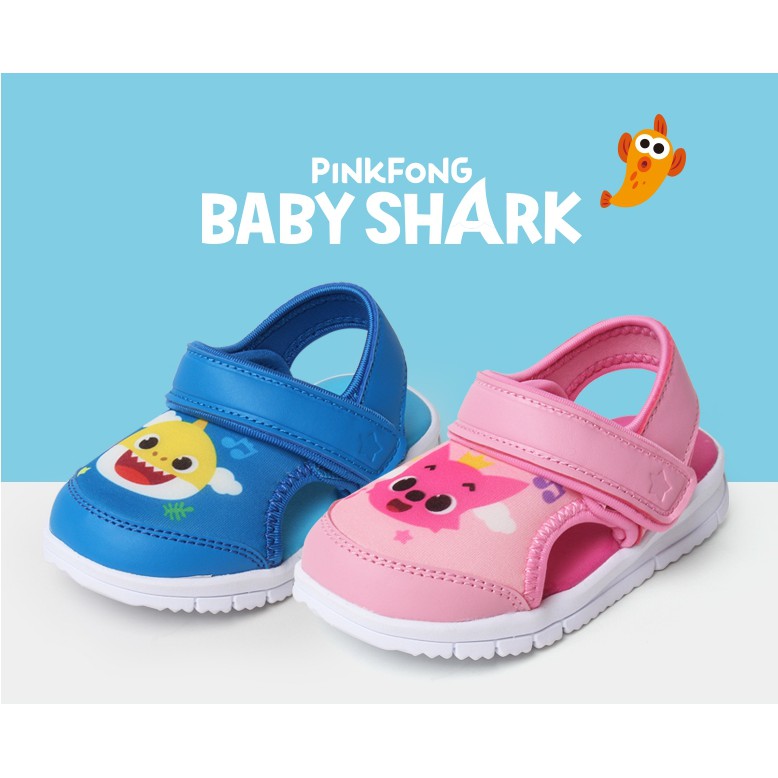 baby shark flip flops