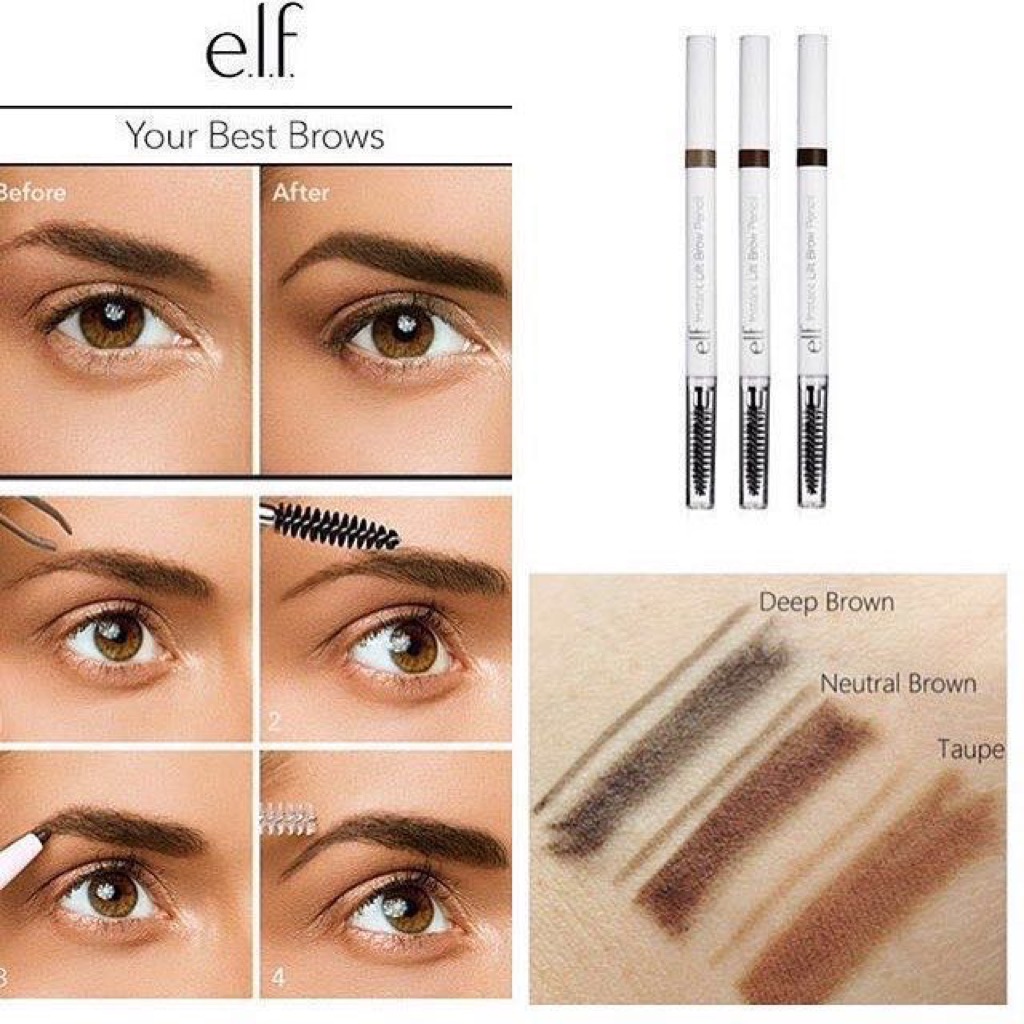 Elf Eyebrow Pencil Neutral Brown - EyebrowShaper