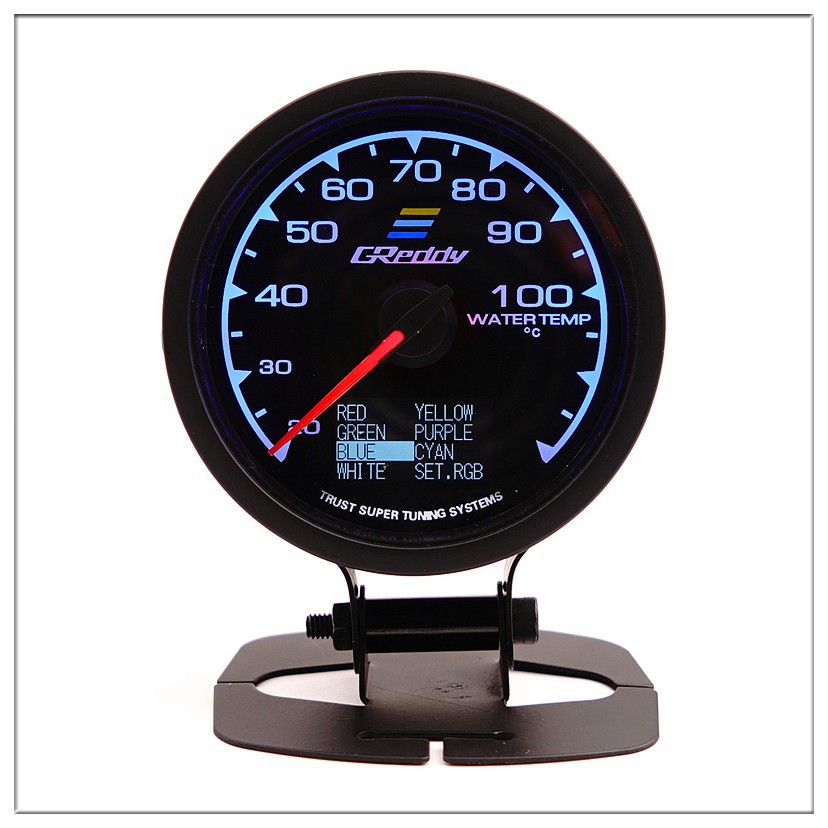 Greddy Water Temp Gauge Car Modification Instrument With Sensor 2.5 Inch  62mm | Shopee Singapore