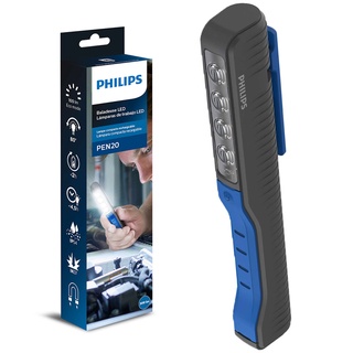 New Version | Philips PEN20 Rechargeable Compact Lamp Penlight | High-quality LED light up to 200 lumens