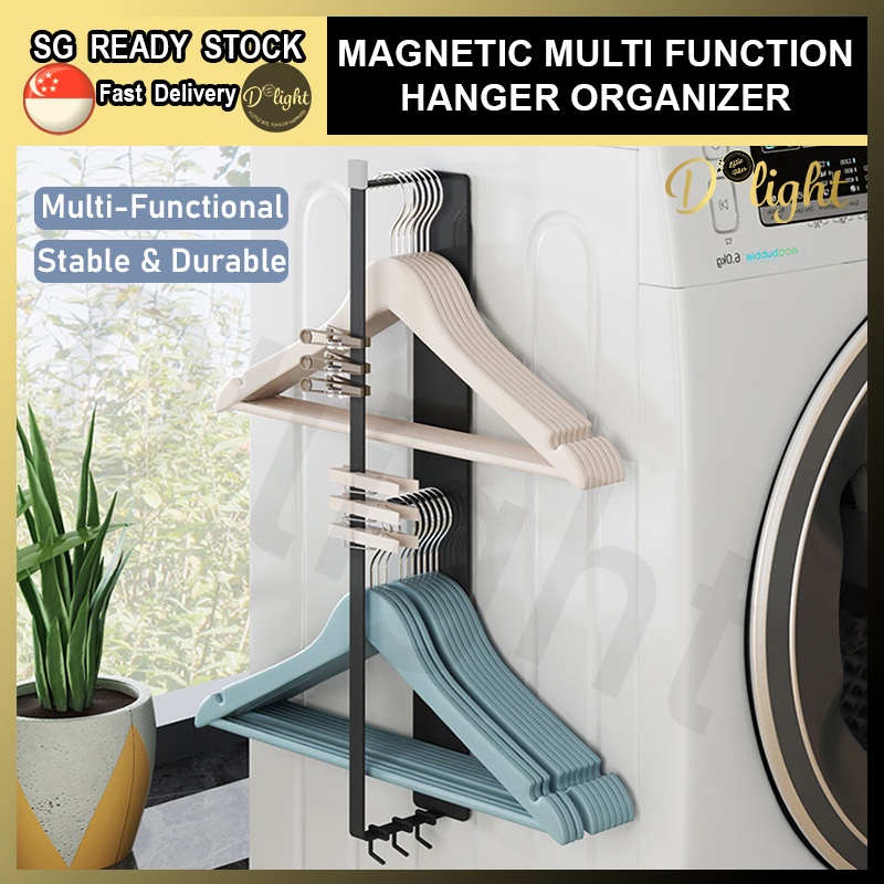 Dlight Multifunctional Hangers Holder /Hanger Organizer Side