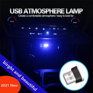 Car Interior Atmosphere Light USB LED DJ Music Rhythm Flash Mini Lamp