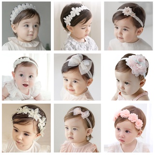 Ready Stock Baby girl's bow headband baby headband children's hair accessories