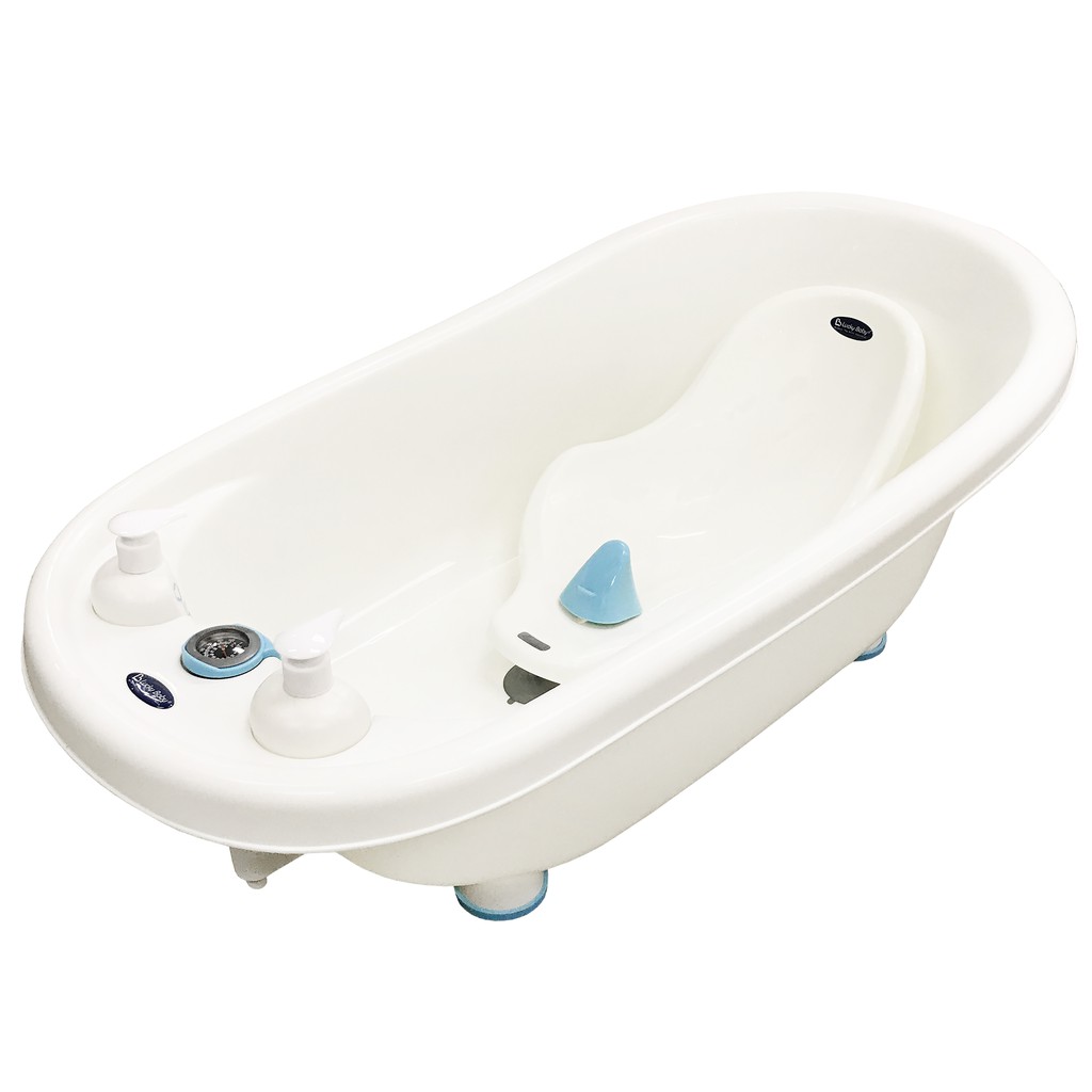 Lucky Baby Bobbee Bath Tub W Thermometer 594940 Shopee Singapore