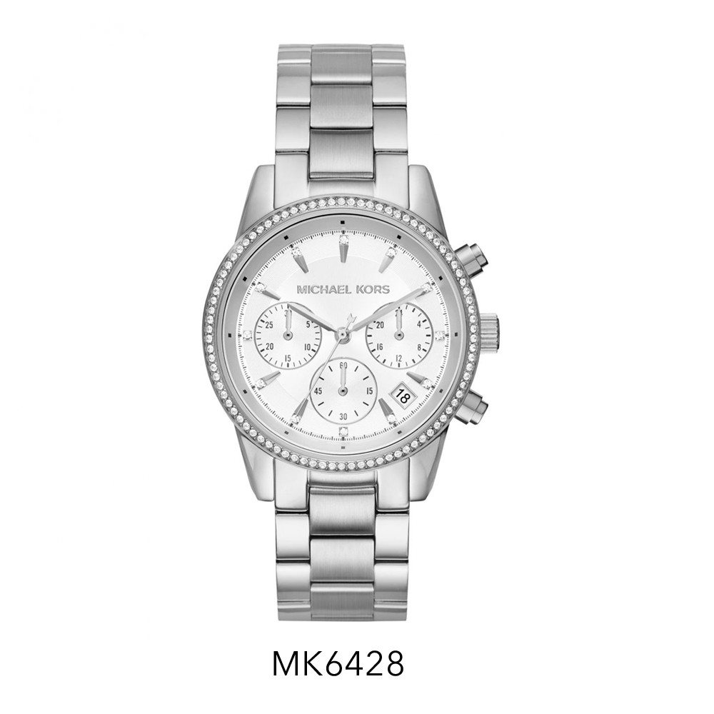 michael kors white porcelain watch