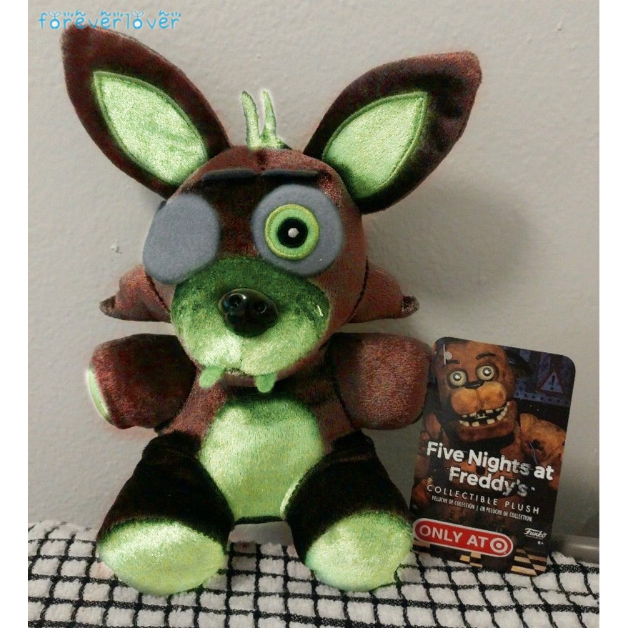 FNAF Funko Five Nights At Freddy's 6" Phantom Foxy Collectible Plush Toy 