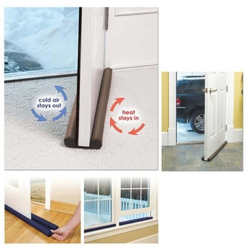Twin Draft Guard Wind Dust Blocker Sealer Stopper Insulator For