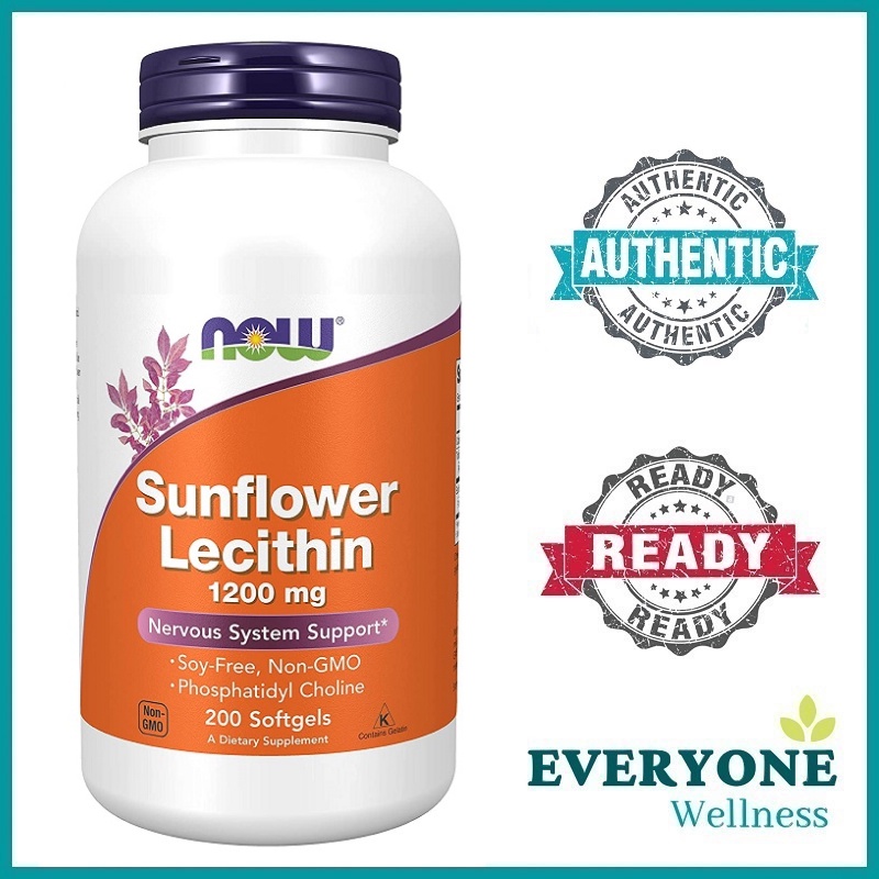 NOW Foods  Sunflower Lecithin  Free P&P 