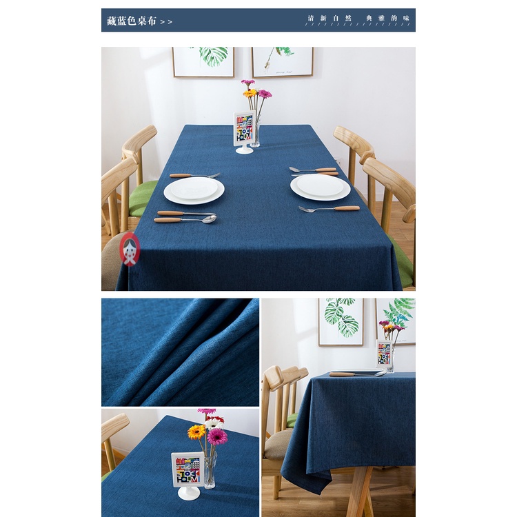 YANGTE Plastic Tablecloth 3 Pack Disposable Rectangle Table Covers 54 in x 108 in for Tables Indoor or Outdoor Parties Birthdays Weddings Christmas（Blue） 
