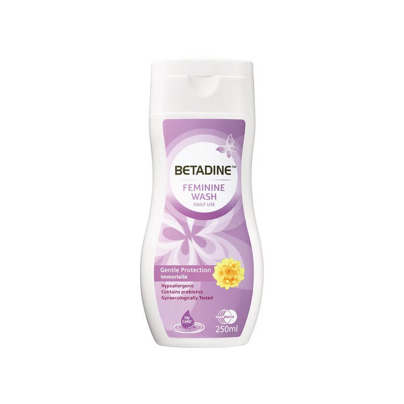 BETADINE Feminine Wash Gentle Protection Liquid 250ml Shopee Singapore
