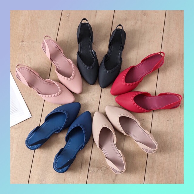 Women Wedges Jelly Shoe alina | Shopee Singapore