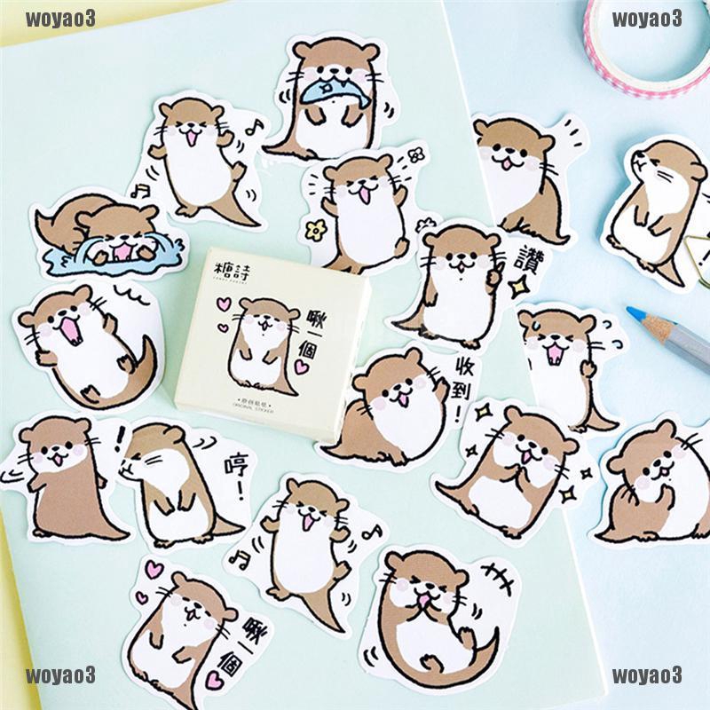 Cute Bunny Rabbit Charactor Sticker Diary Scrap Book Scrapbooking Decor Decoration 18 Sheets Lot Korean Stationery 