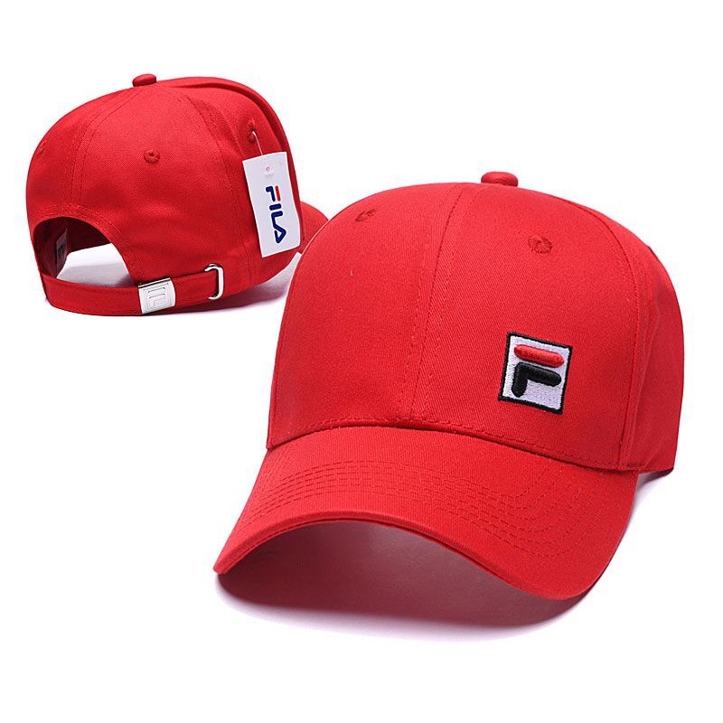 red fila hat