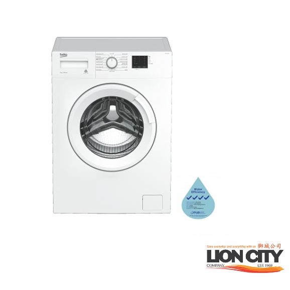 BEKO WTE7511B0 7KG WHITE FRONT LOAD WASHING MACHINE Shopee Singapore