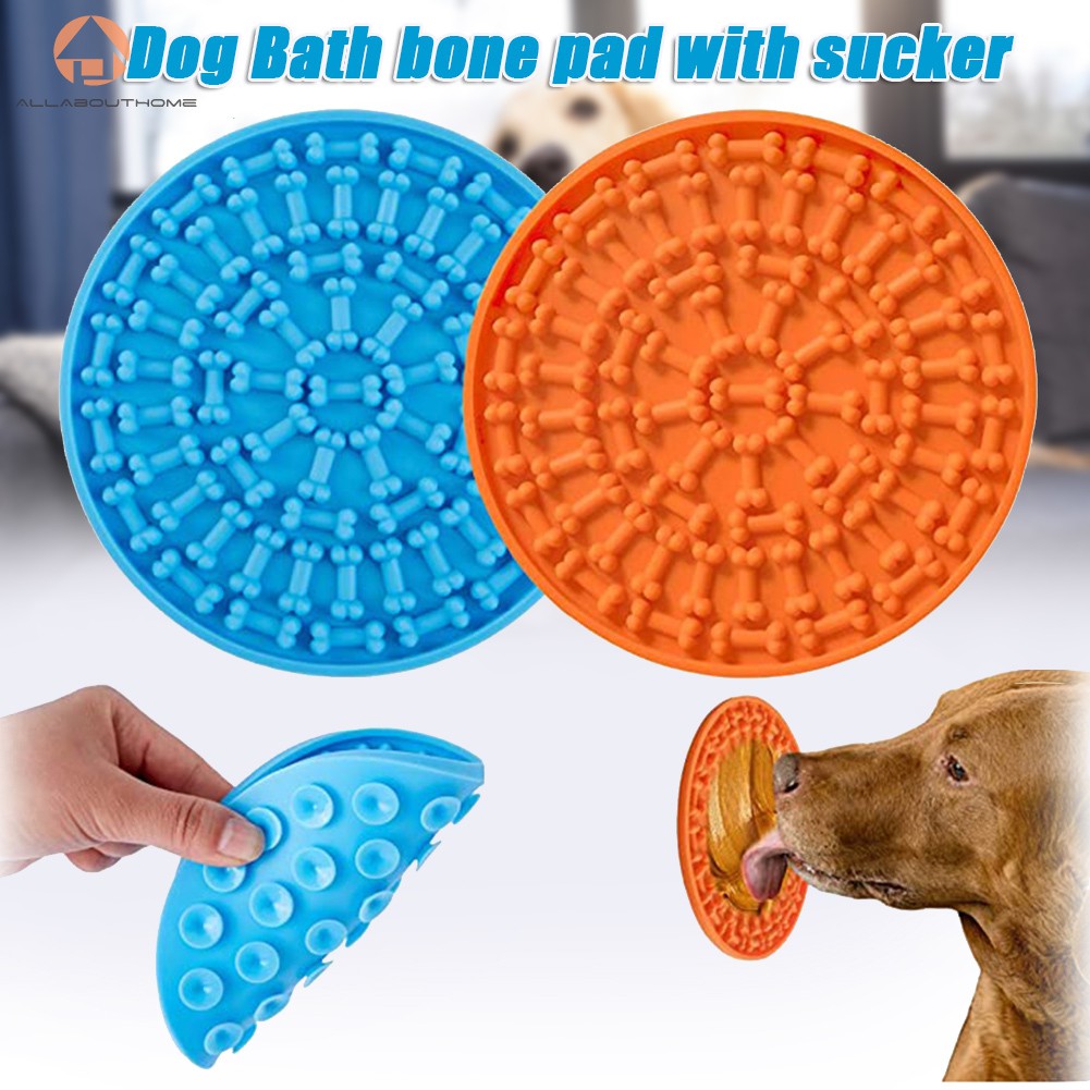 ★ABH★ Dog Lick Pad Slow Feeder Lick Mat for Dogs Durable Silicone with