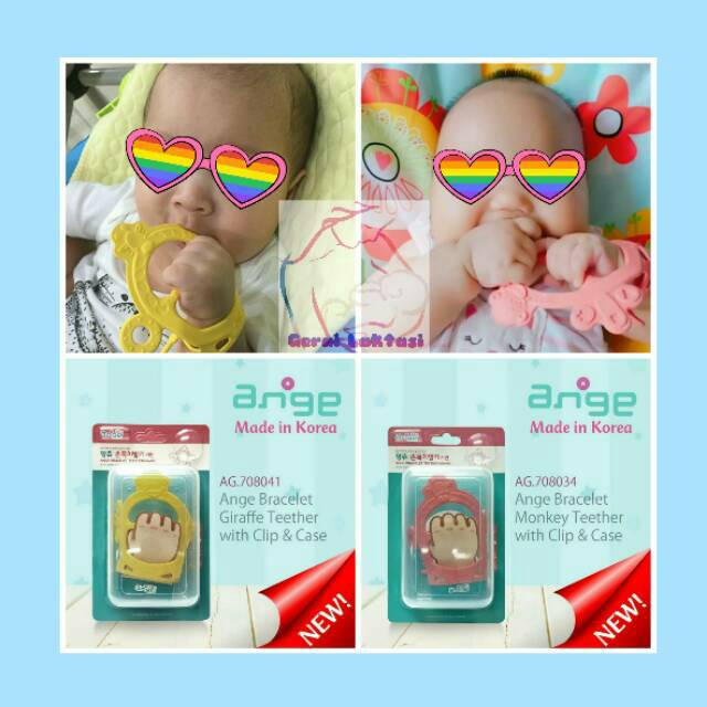 ange teether bracelet