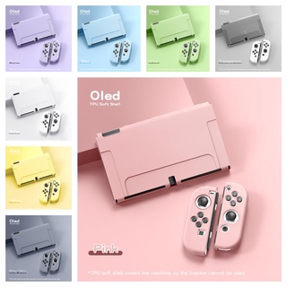 Nintendo Switch OLED Case Soft Tpu Solid Color Case Cover for Switch OLED NS Accessories Protective