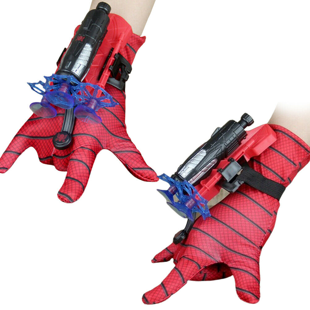 Marvel Avenger Super Hero Wrist transmitter Glove Web Shooter Spiderman Toy