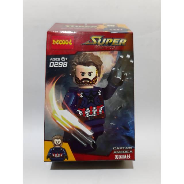 lego capitan america infinity war