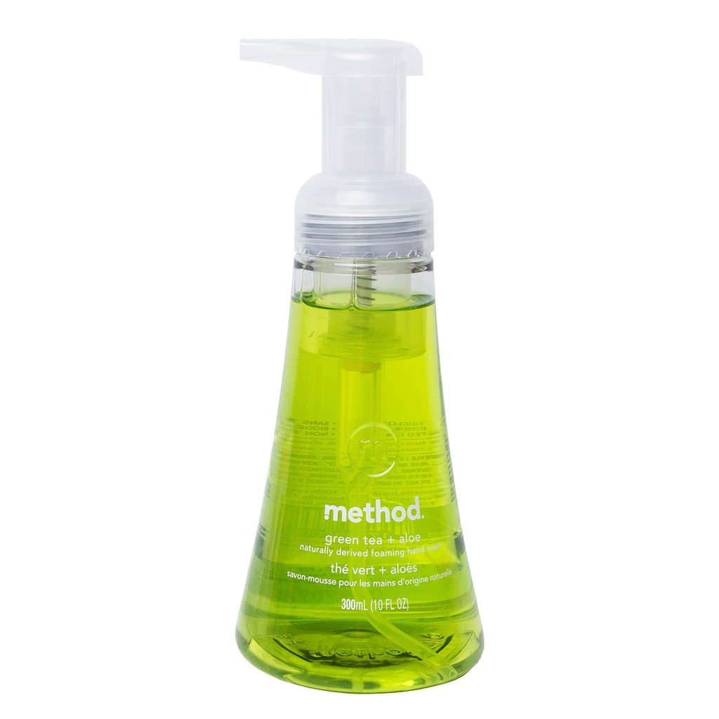 Method foaming hand wash - green tea + aloe 300ml | Shopee Singapore
