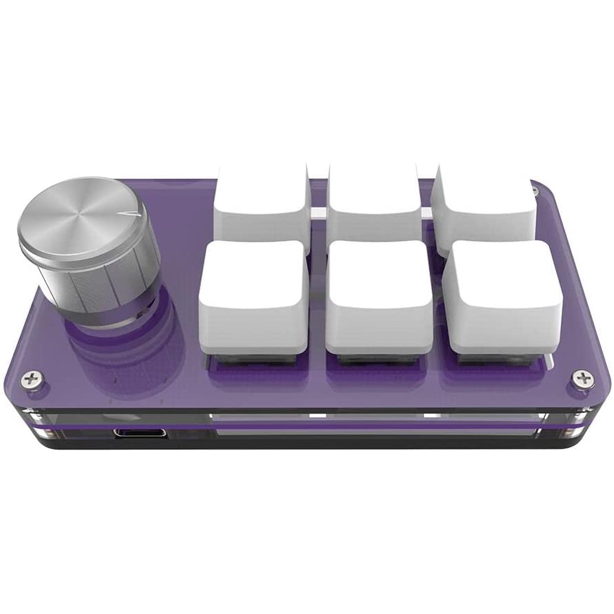 6 Keys Mini Keypad Programmable Mechanical Multifunctional Gaming