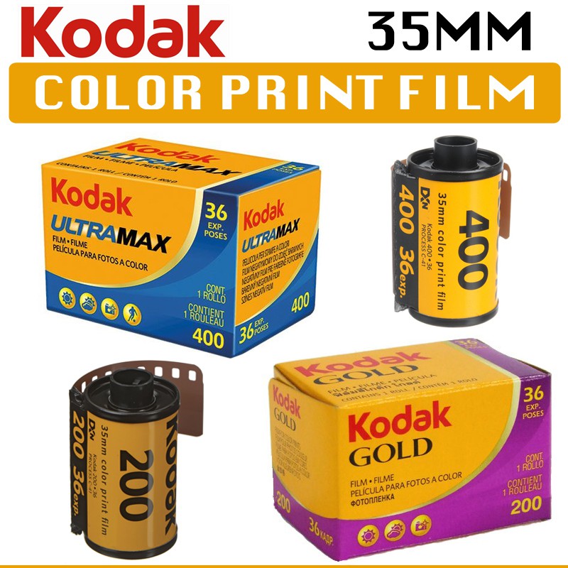 Kodak 35mm Film ULTRAMAX 400, GOLD 200 Shopee Singapore