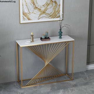 READY STOCK Hallway table console table nordic marble table entrance table wall table side table #1