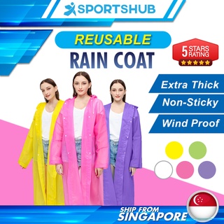 Raincoat Reusable Eva - Unisex, Free Size, Lightweight