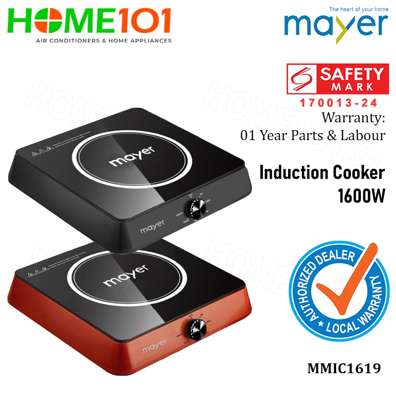 Mayer Induction Cooker 1600W MMIC1619 (ARR End of Dec) Shopee Singapore