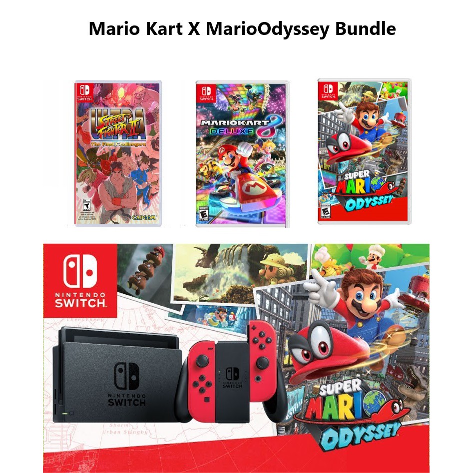 nintendo switch mario odyssey bundle