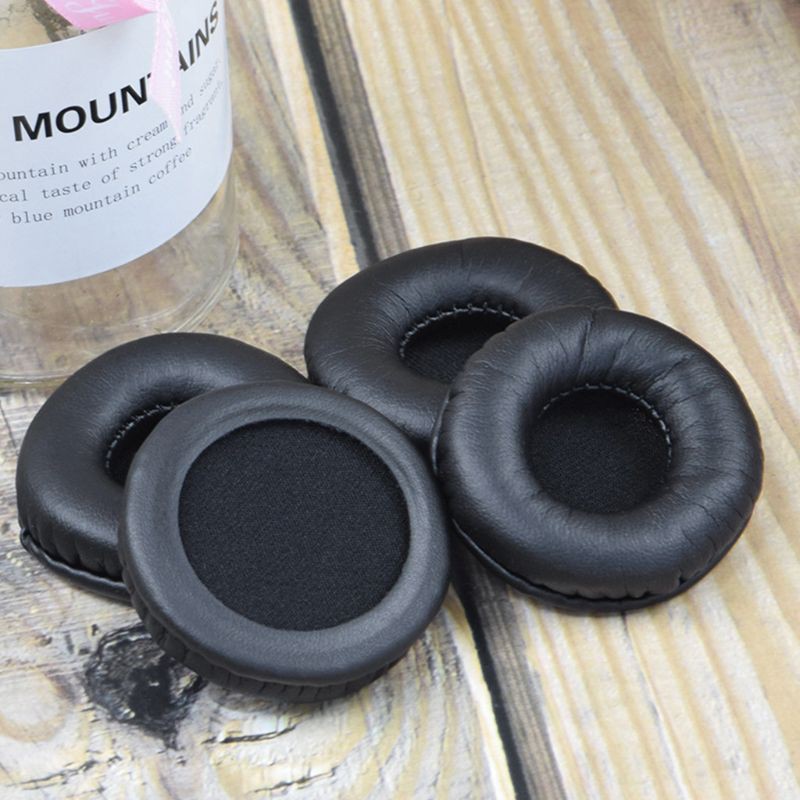 1 Pair Universal Leather Soft Foam Replacement Headphone Ear Pads Cushion LY 
