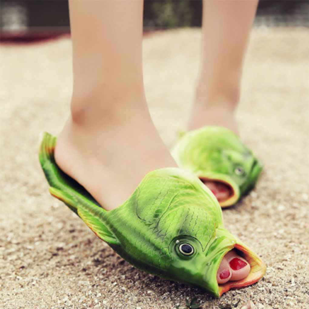 fish slippers