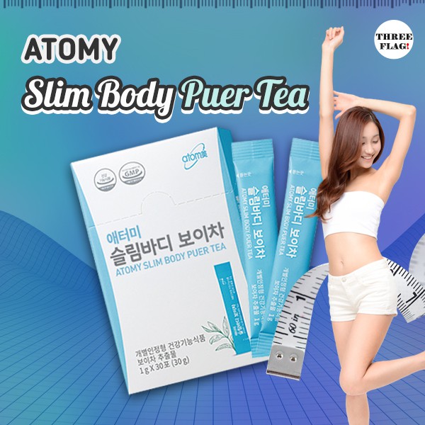 Atomy Slim Body Puer Tea 1box 1g X 30pcs Shopee Singapore