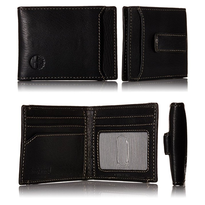 timberland men's leather wallet