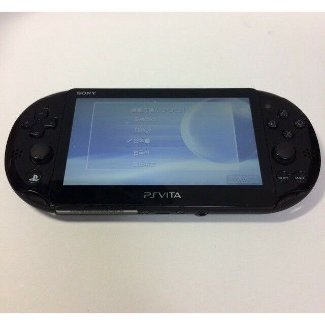 Sony PlayStation PS Vita PCH-2000 ZA11 Black Console only from