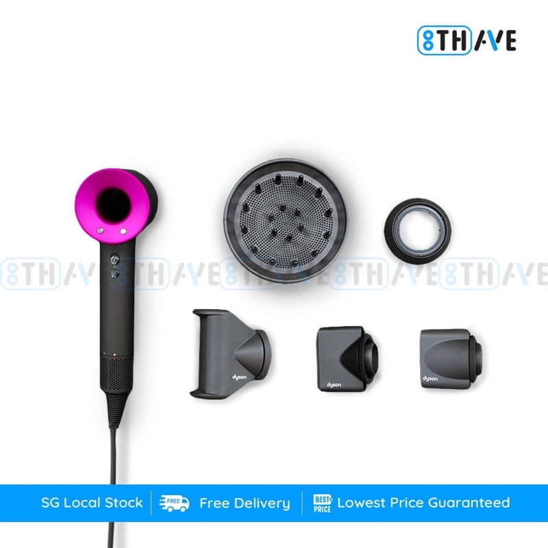 Dyson Supersonic Hair Dryer HD08 With New Flyaway Attachment 2