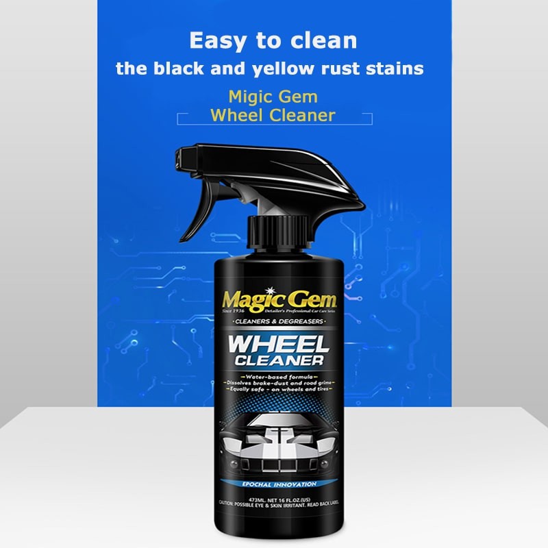 473ml Wheel Cleaner/ Rust Spot Remover Wheel Hub Steel Ring Remove Oily