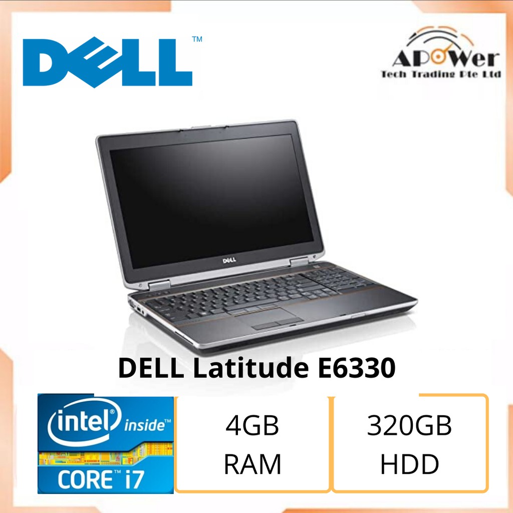DELL Latitude E6330 /i7 3540M 3.00GHz/4g/320G | Shopee ...
