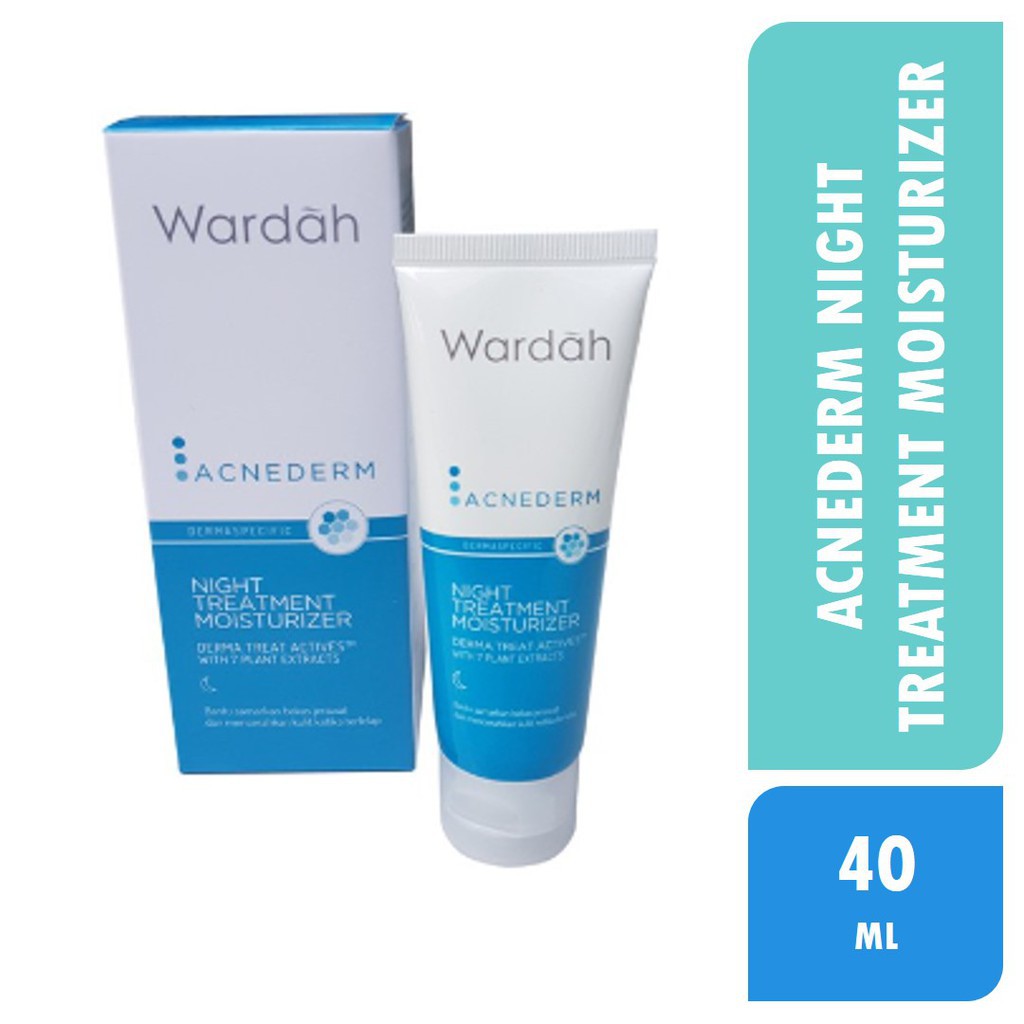 acnederm night treatment moisturizer