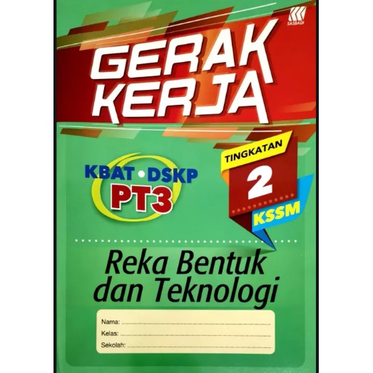 Gerak Kerja Kssm Reka Bentuk Amp Teknologi Tingkatan 2 Shopee Singapore