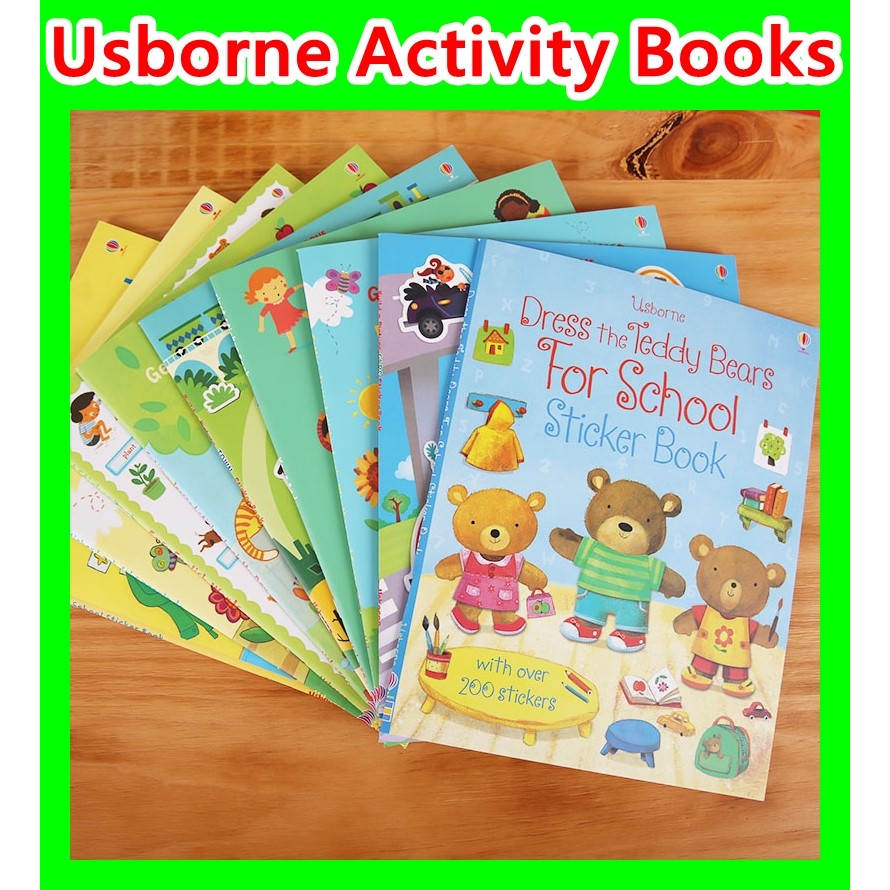 Usborne First Sticker Books Shopee Singapore
