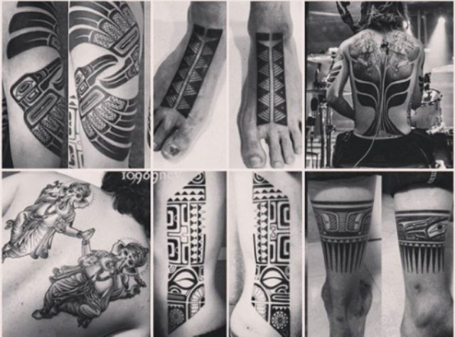 One Ok Rock Tomoya Tattoos Full Style Tattoo Stickers Shopee Singapore